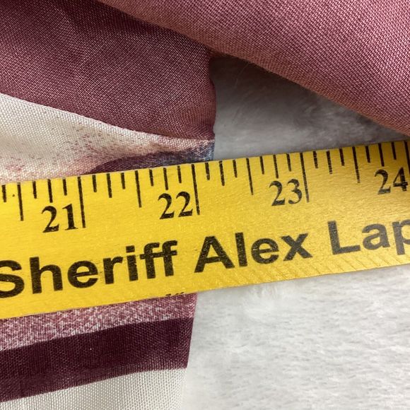 Desica Shirt Men’s Medium Short Sleeve Hawaiian Purple Palm Trees Lightweight - Picture 5 of 11